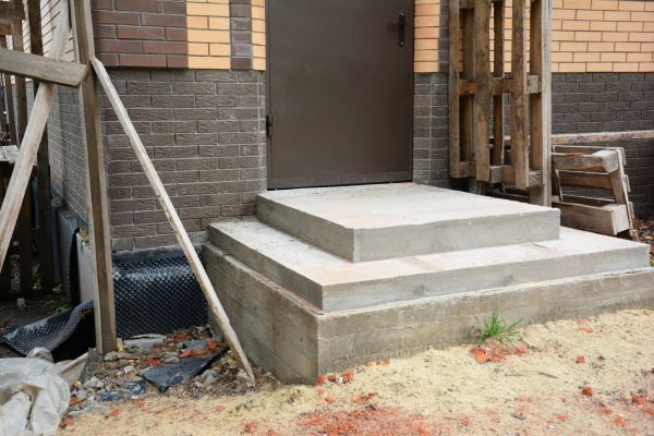 Cost of Cement Steps Construction in Los Gatos