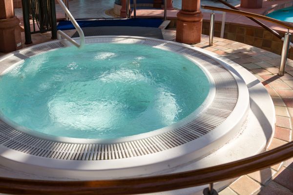 Cost of Hot Tub Patio Construction in Los Gatos