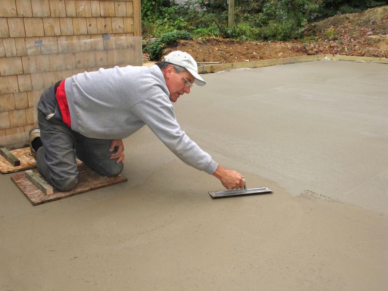 Seasonal Concrete Application