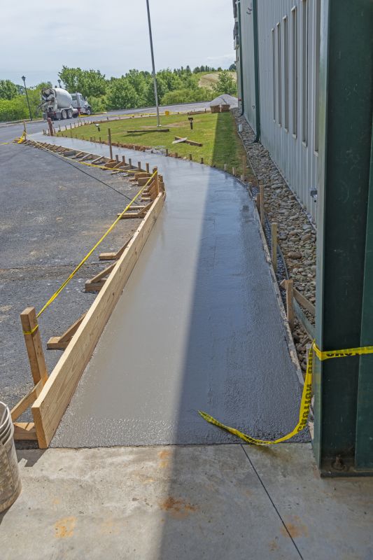Sidewalk Concrete Construction