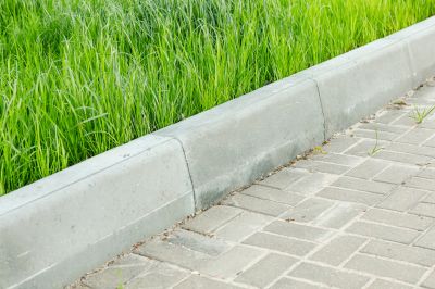 Yard Curbing Installation